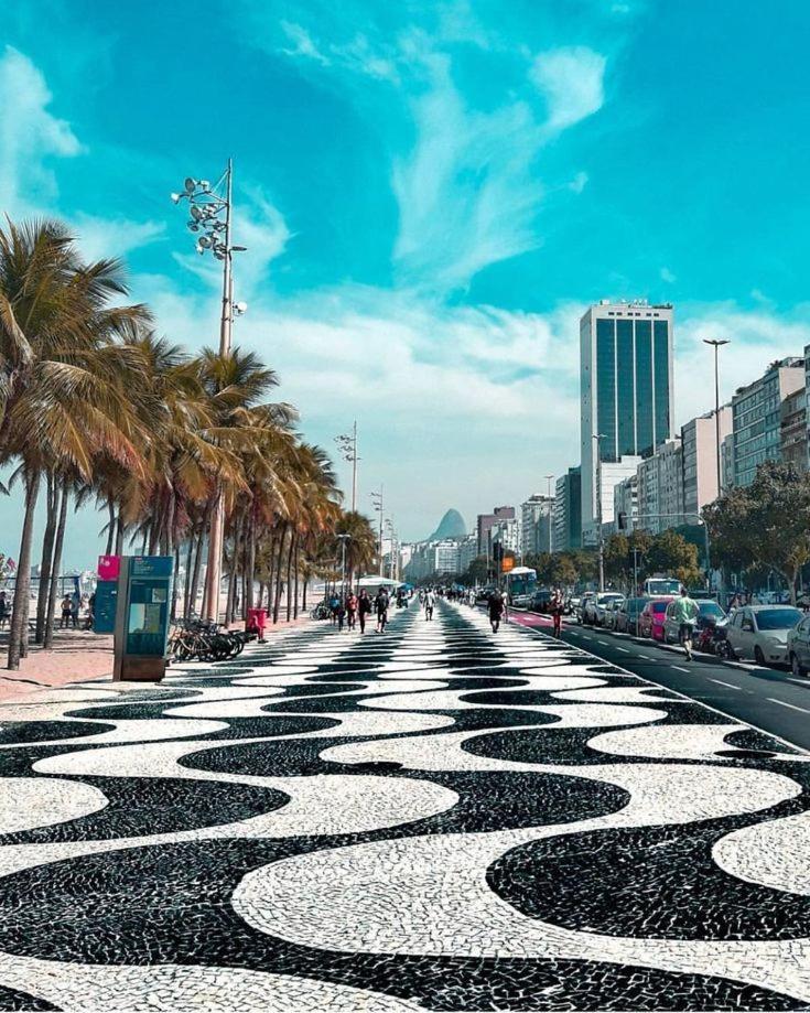 Apartamento Luxuoso Vista Mar Copacabana - Leme Rio de Janeiro Buitenkant foto