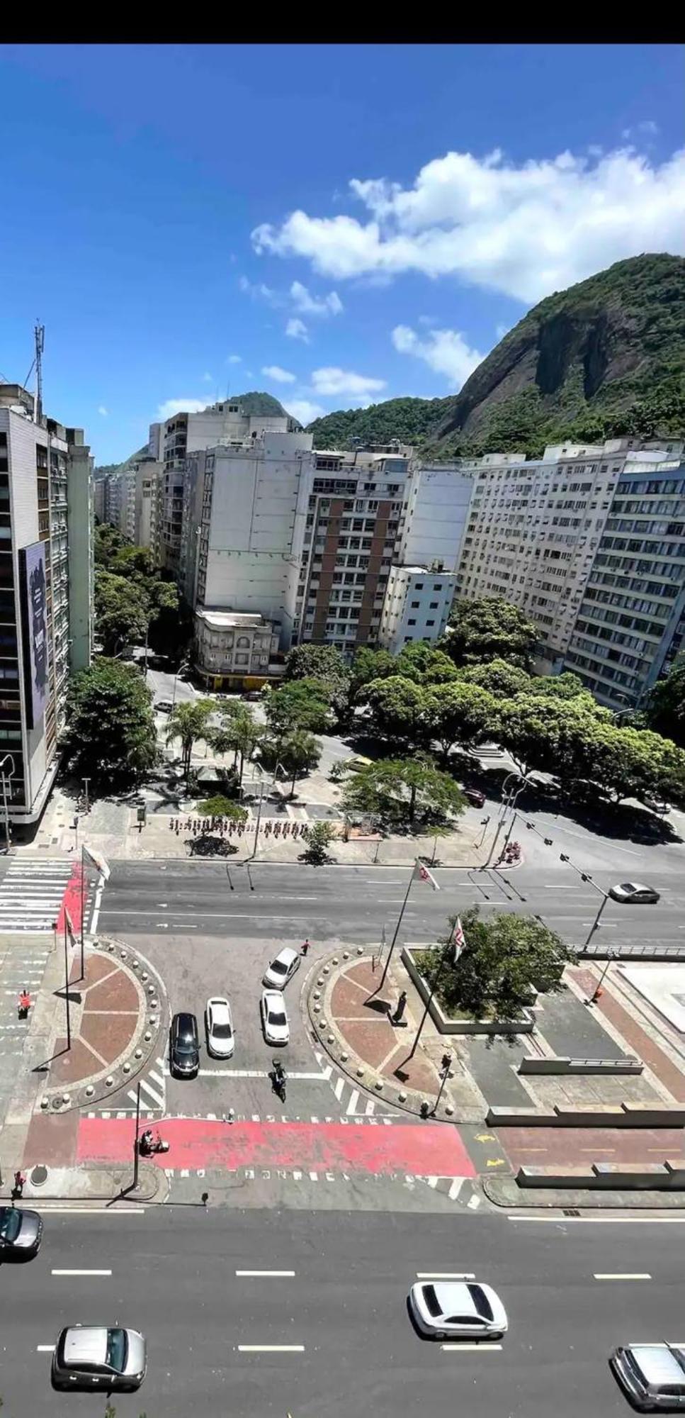 Apartamento Luxuoso Vista Mar Copacabana - Leme Rio de Janeiro Buitenkant foto