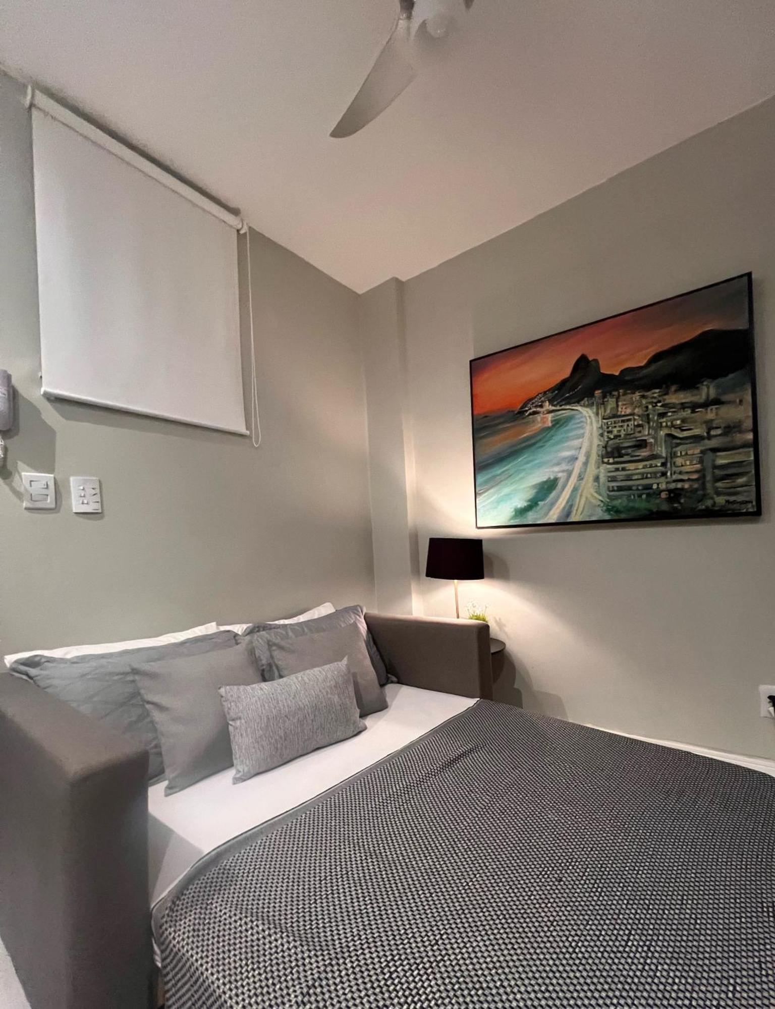 Apartamento Luxuoso Vista Mar Copacabana - Leme Rio de Janeiro Buitenkant foto