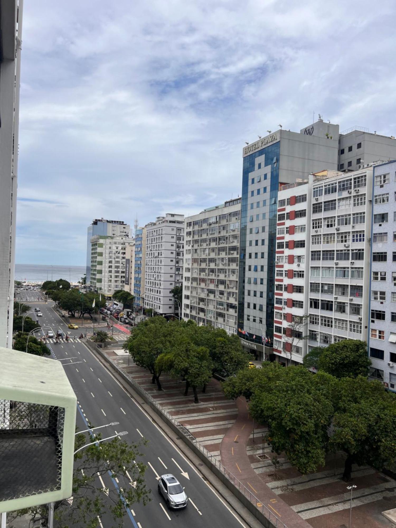 Apartamento Luxuoso Vista Mar Copacabana - Leme Rio de Janeiro Buitenkant foto