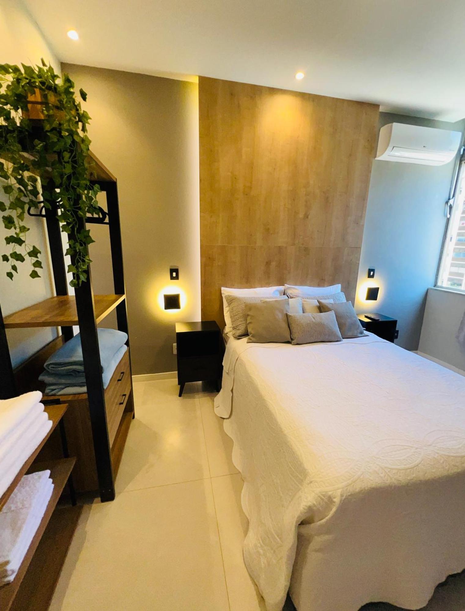 Apartamento Luxuoso Vista Mar Copacabana - Leme Rio de Janeiro Buitenkant foto